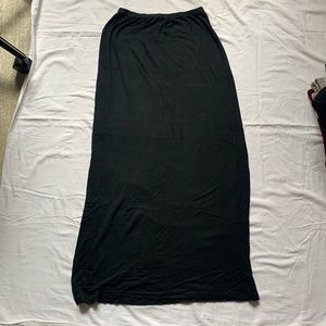 Long Fitted Maxi Skirt